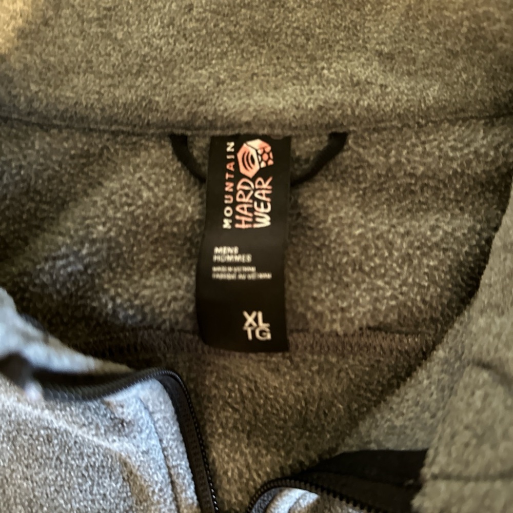 Mountain Hardware Gray Quarter-Zip Pullover - image 6